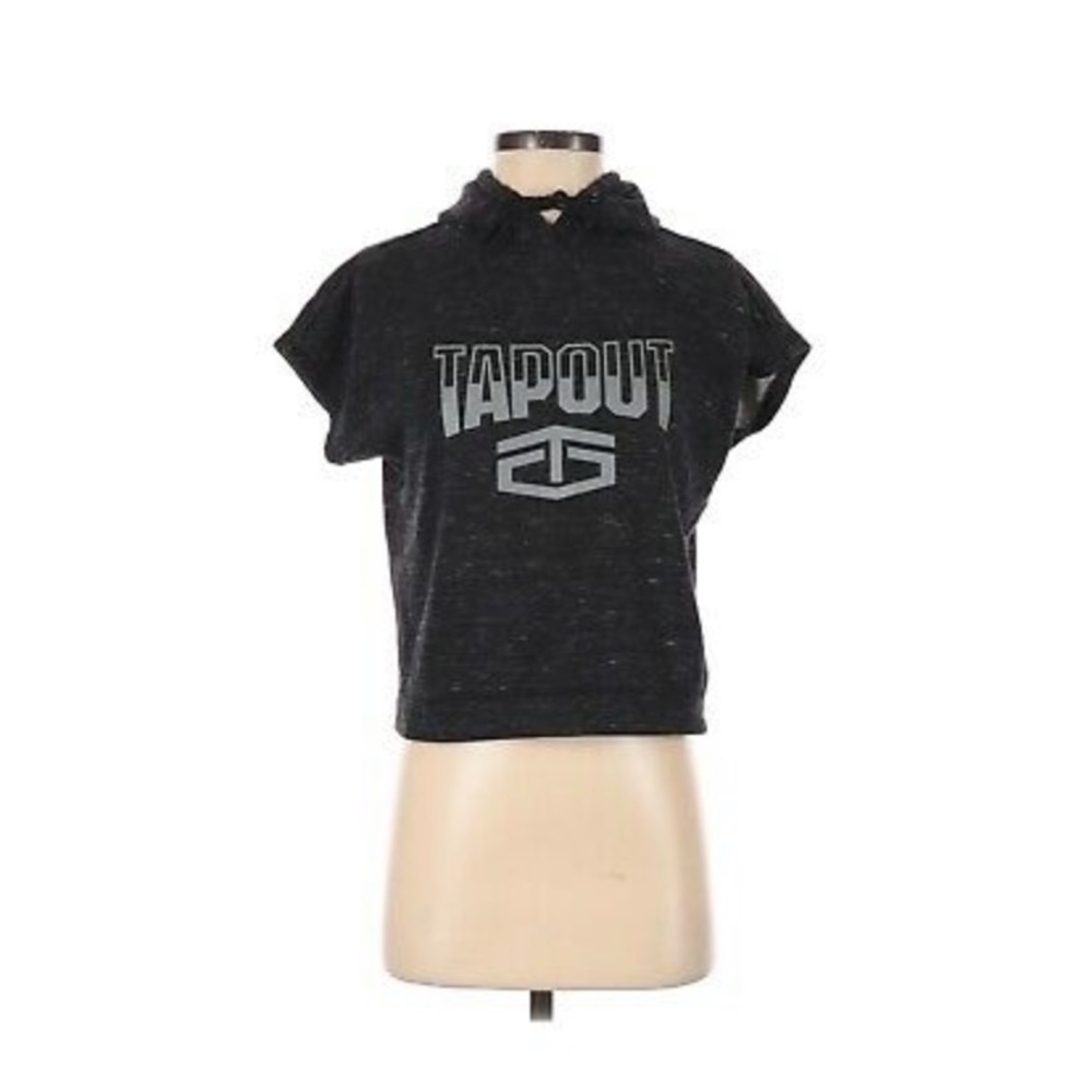Tap out short sleeved workout hoodie